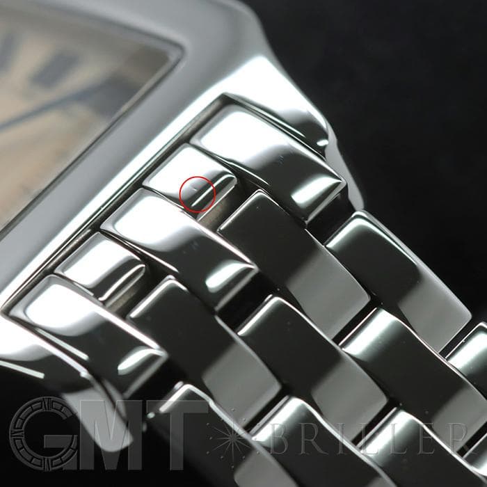 カルティエ　サントスドゥモワゼル 中古)CARTIER カルティエ サントス ドゥモワゼル SM W25075Z5（商品ID