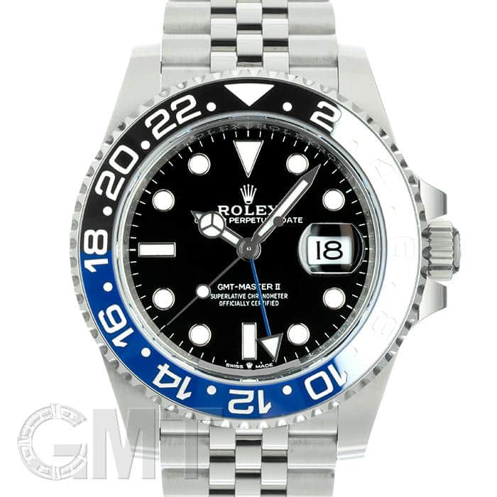 中古)ROLEX ロレックス GMTマスター II 126710BLNR ブルーブラック
