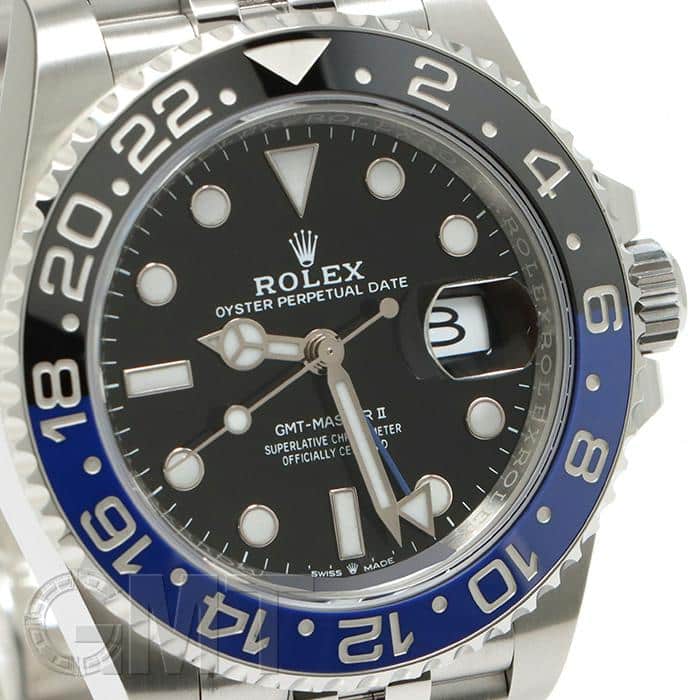 美品純正 現行ロレックスジュビリーブレス M126710BLNR ロレックス GMTマスター Ⅱ ウォッチ：オイスタースチール