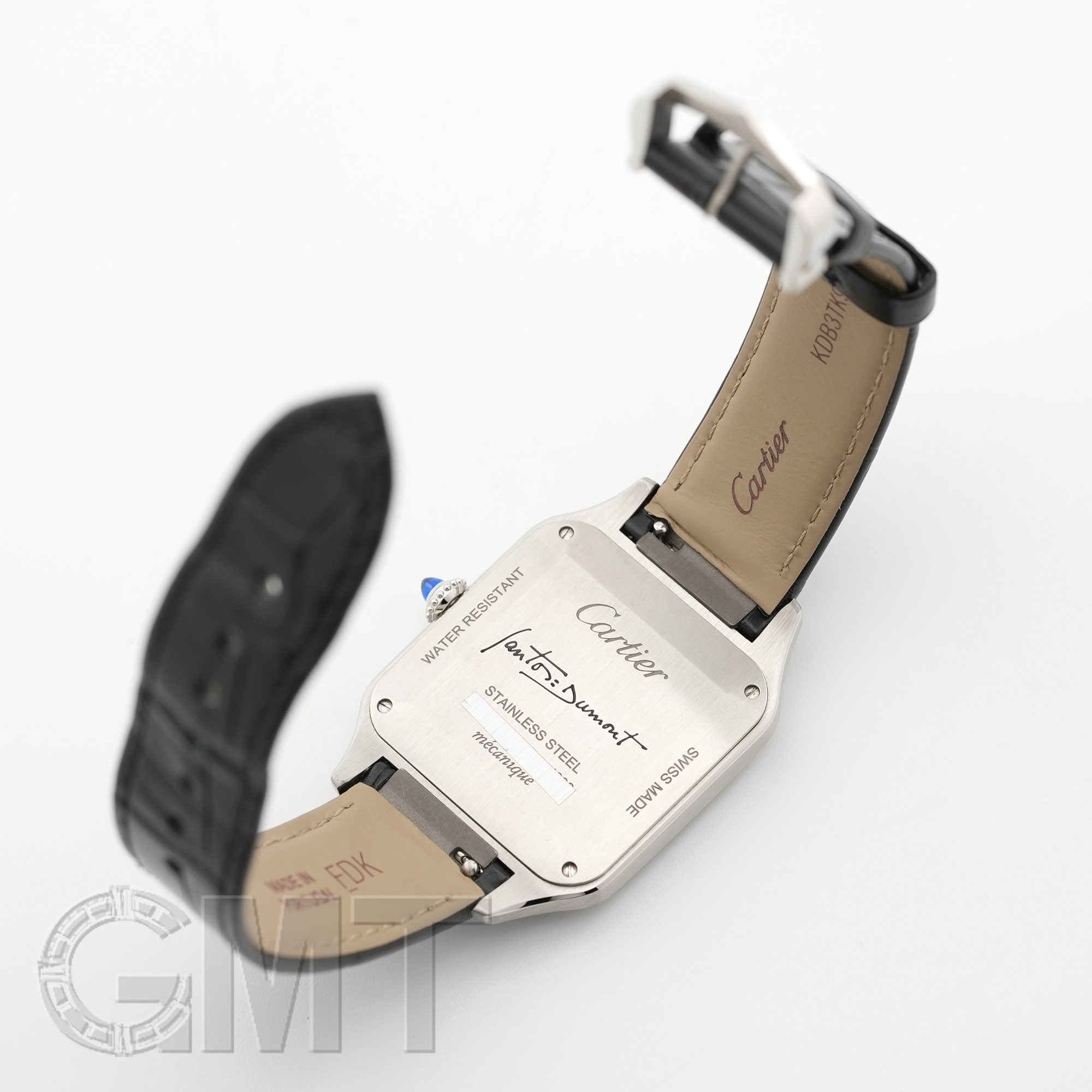 中古)CARTIER カルティエ サントス デュモン LM WSSA0046 ブラック
