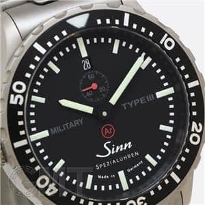 SINN ジン Military Type III ブラック 日本限定300本 メイン