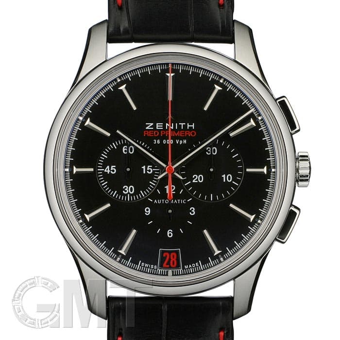 新品)ZENITH ゼニス エル・プリメロ キャプテン 36000VPH RED PRIMERO