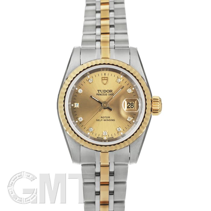 新品)TUDOR チューダー プリンセス デイト レディ 92413G シャンパン