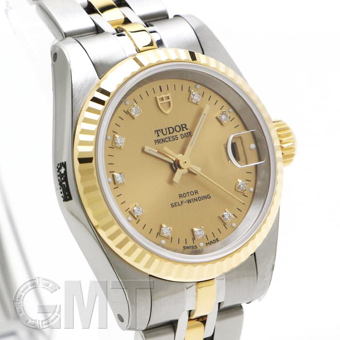 新品)TUDOR チューダー プリンセス デイト レディ 92413G シャンパン