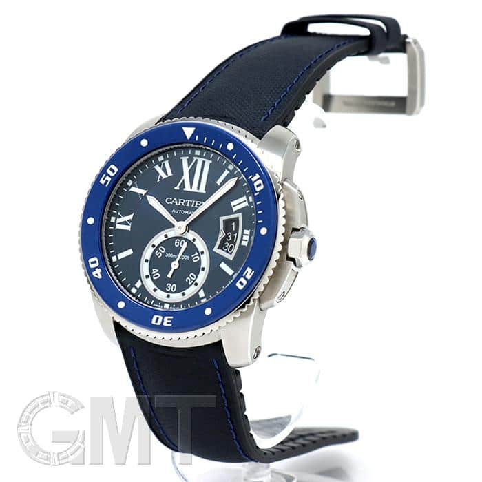 中古)CARTIER カルティエ カリブル ドゥ カルティエ ダイバー ブルー 中古)CARTIER カルティエ カリブル ドゥ カルティエ ダイバー ブルー