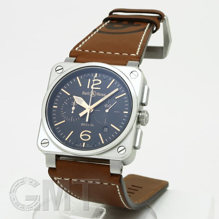 新品)BELL & ROSS ベル&ロス BR 03-94 GOLDEN HERITAGE クロノグラフ