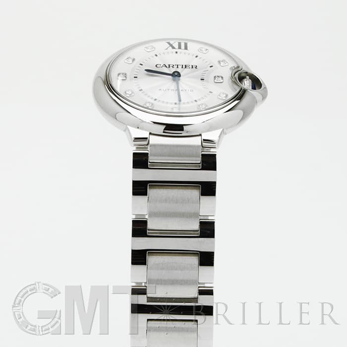 新品)CARTIER カルティエ バロンブルー シルバー 11Pダイヤ WE902075