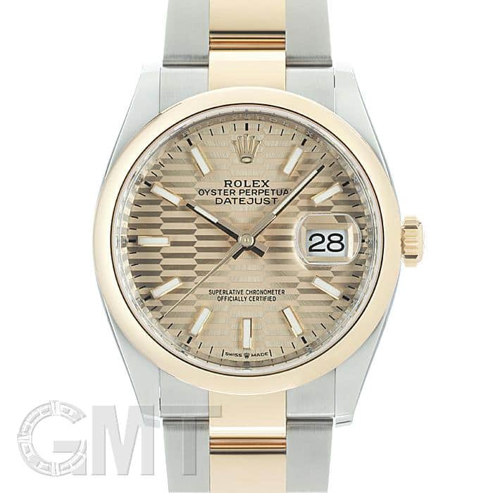 新品)ROLEX ロレックス デイトジャスト 36 126203 ゴールデン