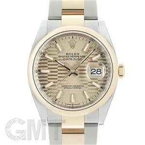 ROLEX ロレックス デイトジャスト 36 126203 ゴールデンフルーテッド オイスターブレス