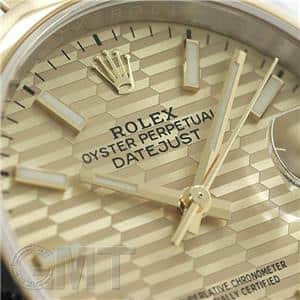 ROLEX ロレックス デイトジャスト 36 126203 ゴールデンフルーテッド オイスターブレス