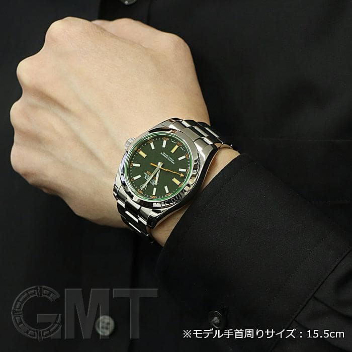 中古)ROLEX ロレックス ミルガウス 116400GV ブラック（商品ID