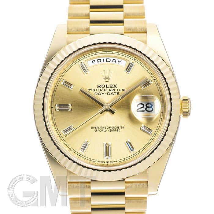 新品)ROLEX ロレックス デイデイト 40 228238A シャンパン（商品ID