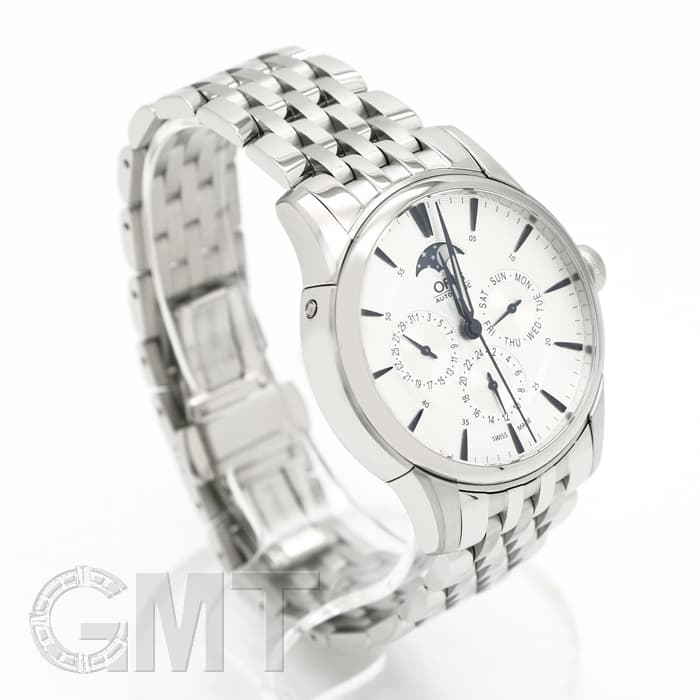 新品)ORIS オリス アートリエ コンプリケーション シルバー 781 7703