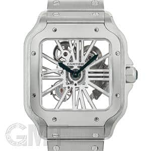 CARTIER カルティエ サントス ドゥ カルティエ スケルトン ウォッチ WHSA0007※ メイン