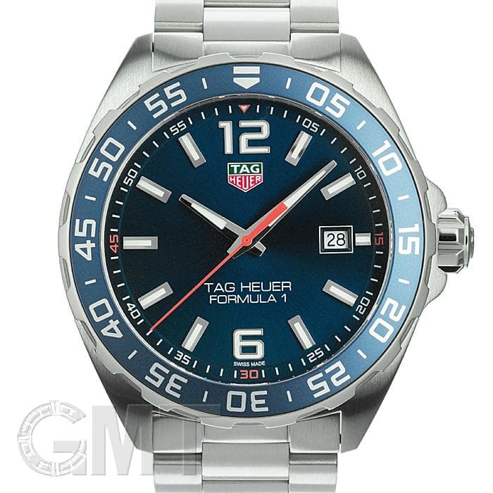 新品)TAG HEUER タグ・ホイヤー F1 43mm クォーツ ブルー WAZ1010