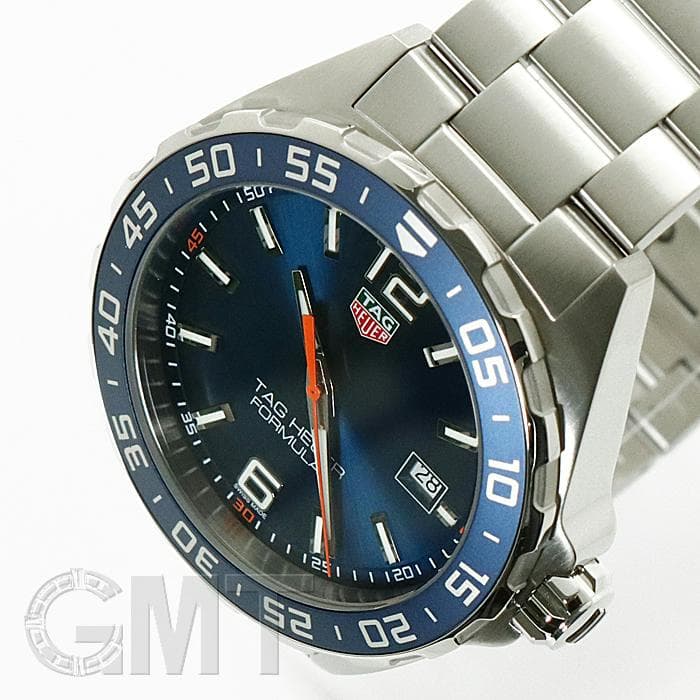 新品)TAG HEUER タグ・ホイヤー F1 43mm クォーツ ブルー WAZ1010