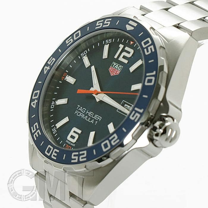 新品)TAG HEUER タグ・ホイヤー F1 43mm クォーツ ブルー WAZ1010 