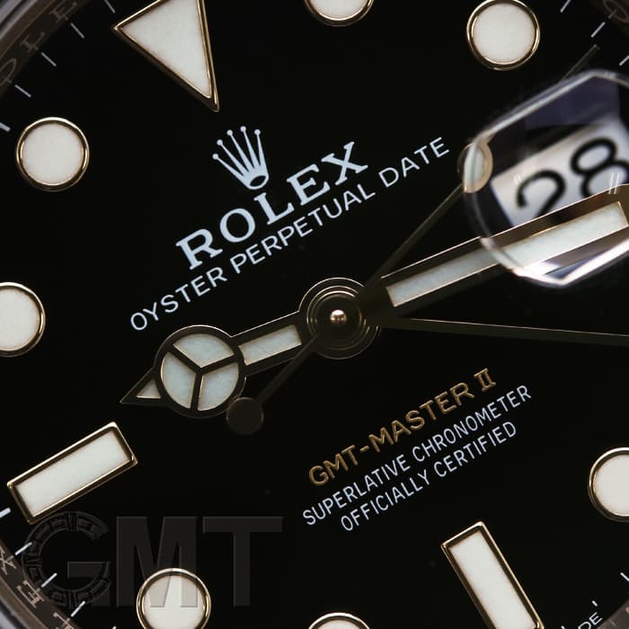 新品)ROLEX ロレックス GMTマスター II 126715CHNR ブラック/ブラウン