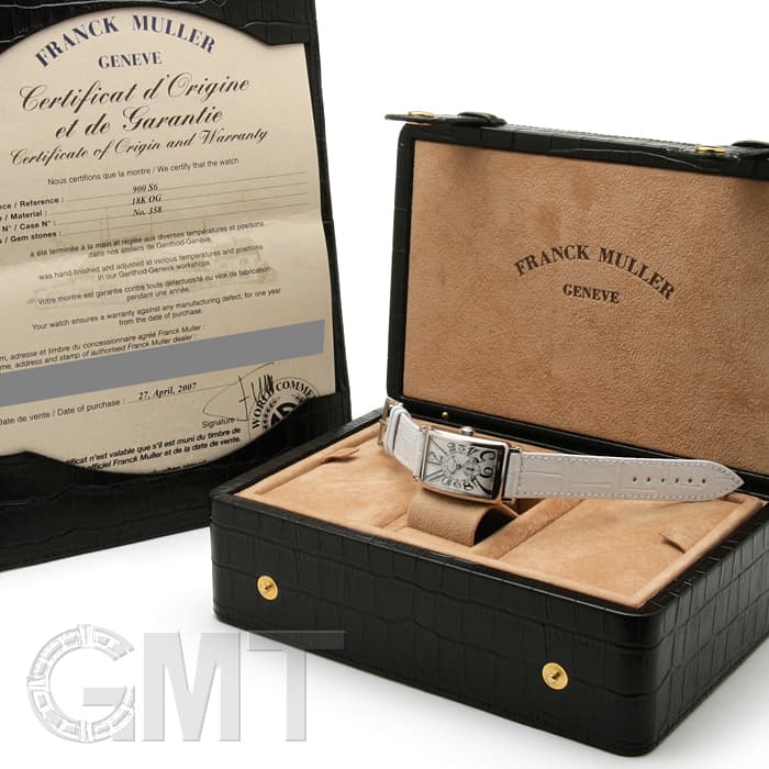 中古)FRANCK MULLER フランク・ミュラー ロングアイランド 900S6（商品