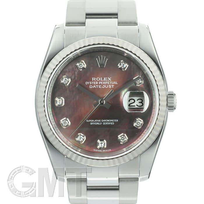 中古)ROLEX ロレックス デイトジャスト 116234NG ブラックシェル（商品