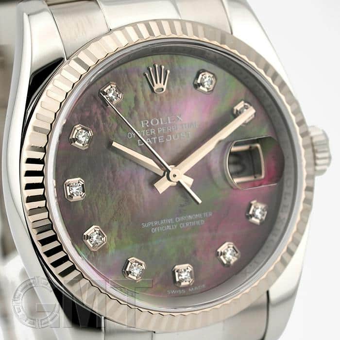 中古)ROLEX ロレックス デイトジャスト 116234NG ブラックシェル（商品