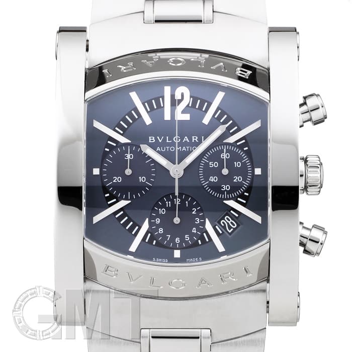 新品)BVLGARI ブルガリ アショーマ クロノグラフ AA48C14SSDCH（商品ID