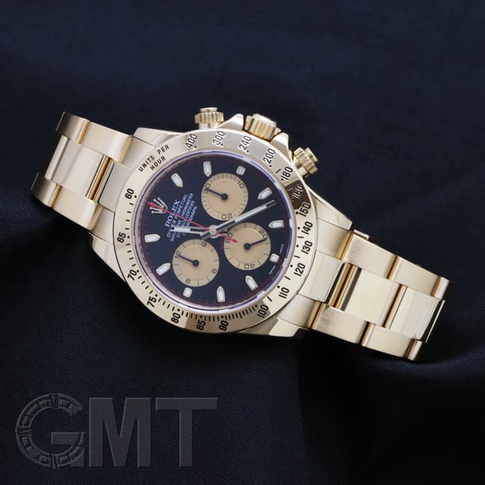 中古)ROLEX ロレックス デイトナ 116528 ブラック/シャンパン（商品ID