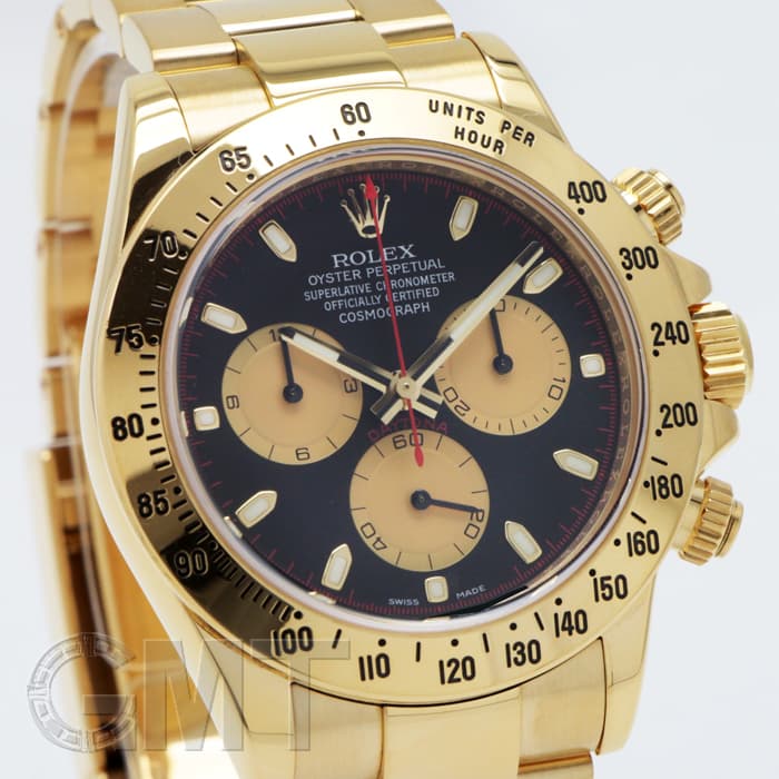 中古)ROLEX ロレックス デイトナ 116528 ブラック/シャンパン（商品ID