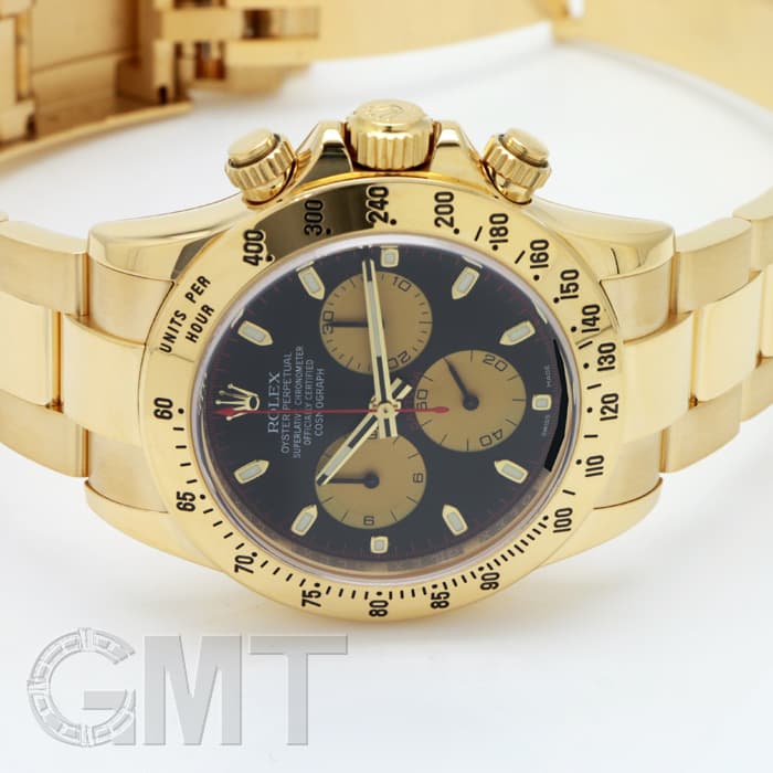 中古)ROLEX ロレックス デイトナ 116528 ブラック/シャンパン（商品ID