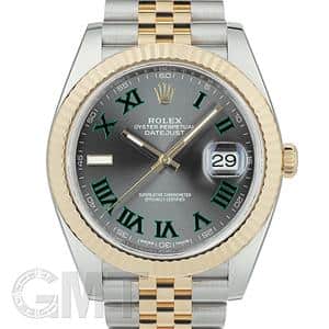 ROLEX ロレックス デイトジャスト 41 126333 グレー/グリーンローマ ジュビリーブレス メイン