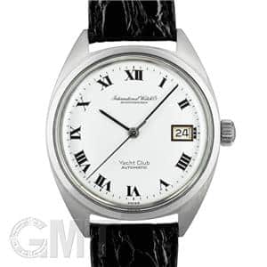 IWC インターナショナルウォッチカンパニー ヨットクラブ R811　ホワイト プリントローマ 革 メイン