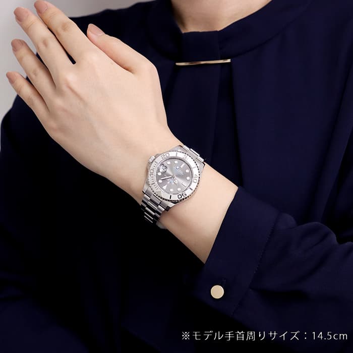 中古)ROLEX ロレックス ヨットマスター 37 268622 スレート（商品ID