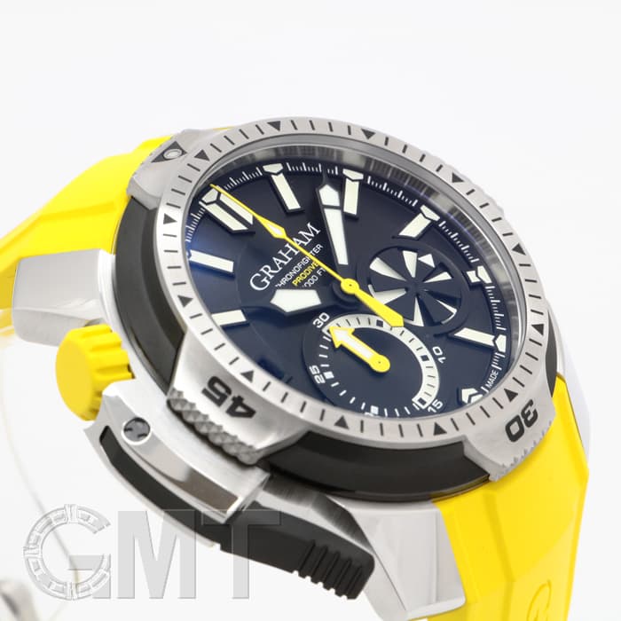 新品)GRAHAM グラハム クロノファイター プロダイブ 2CDAV.B01A.K81F