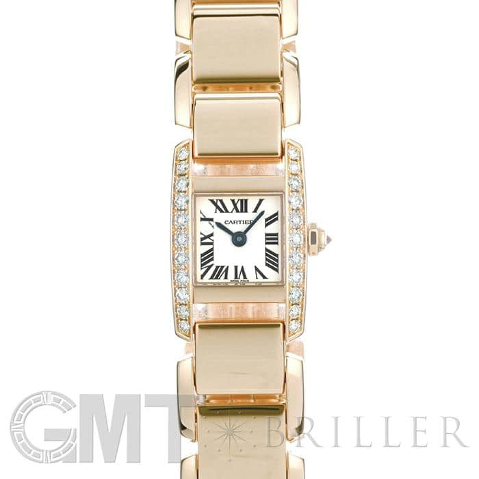 カルティエ　レディース 中古)CARTIER カルティエ タンキッシム SM WE70058H ベゼルダイヤ