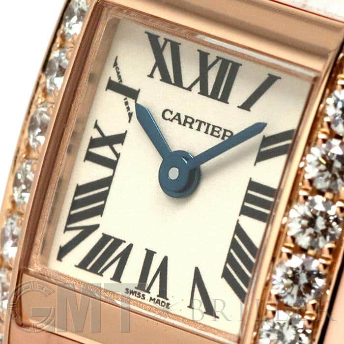 中古)CARTIER カルティエ タンキッシム SM WE70058H ベゼルダイヤ