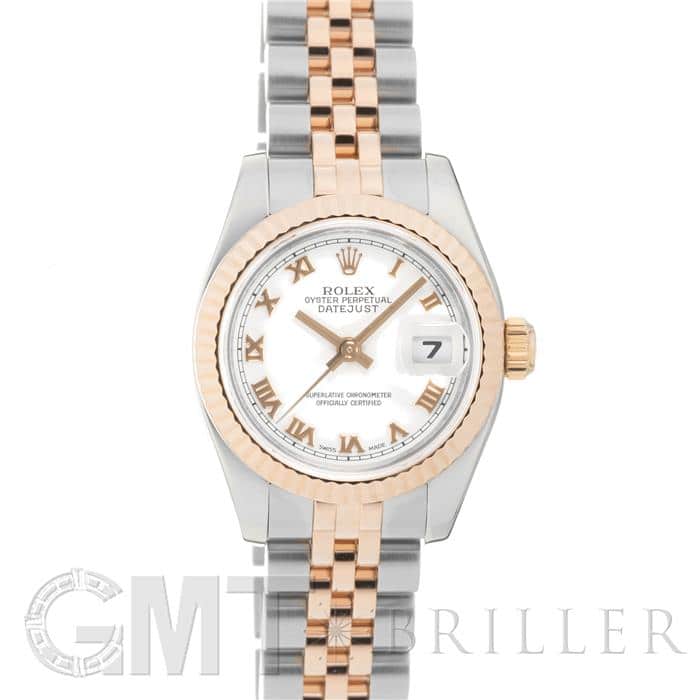 中古)ROLEX ロレックス デイトジャスト 179171 ホワイト ローマ（商品