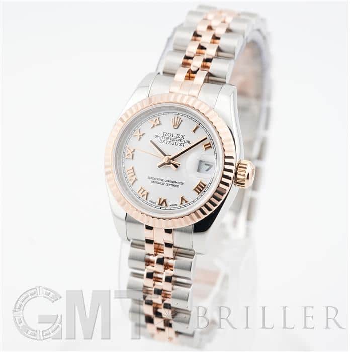 中古)ROLEX ロレックス デイトジャスト 179171 ホワイト ローマ（商品