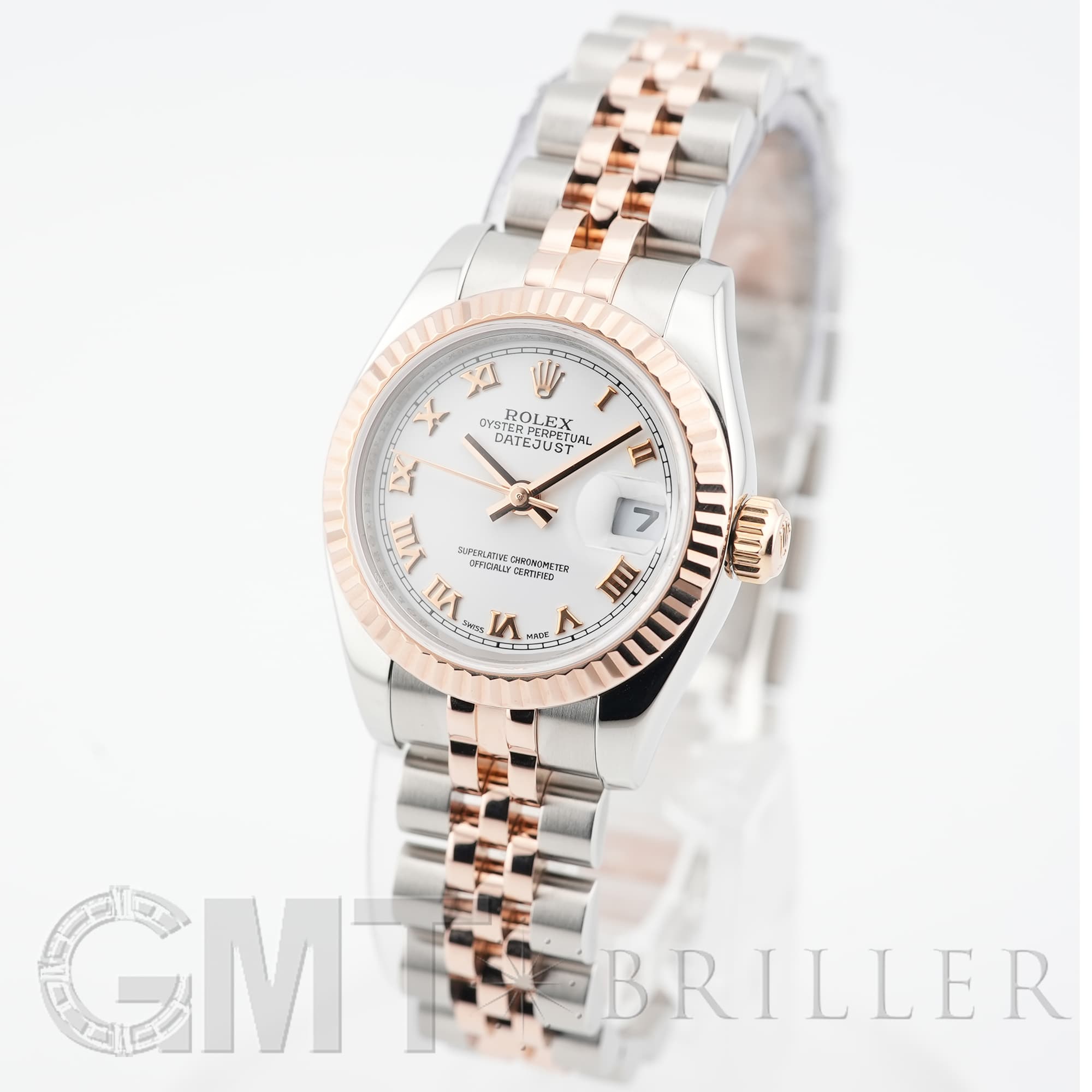 中古)ROLEX ロレックス デイトジャスト 179171 ホワイト ローマ（商品