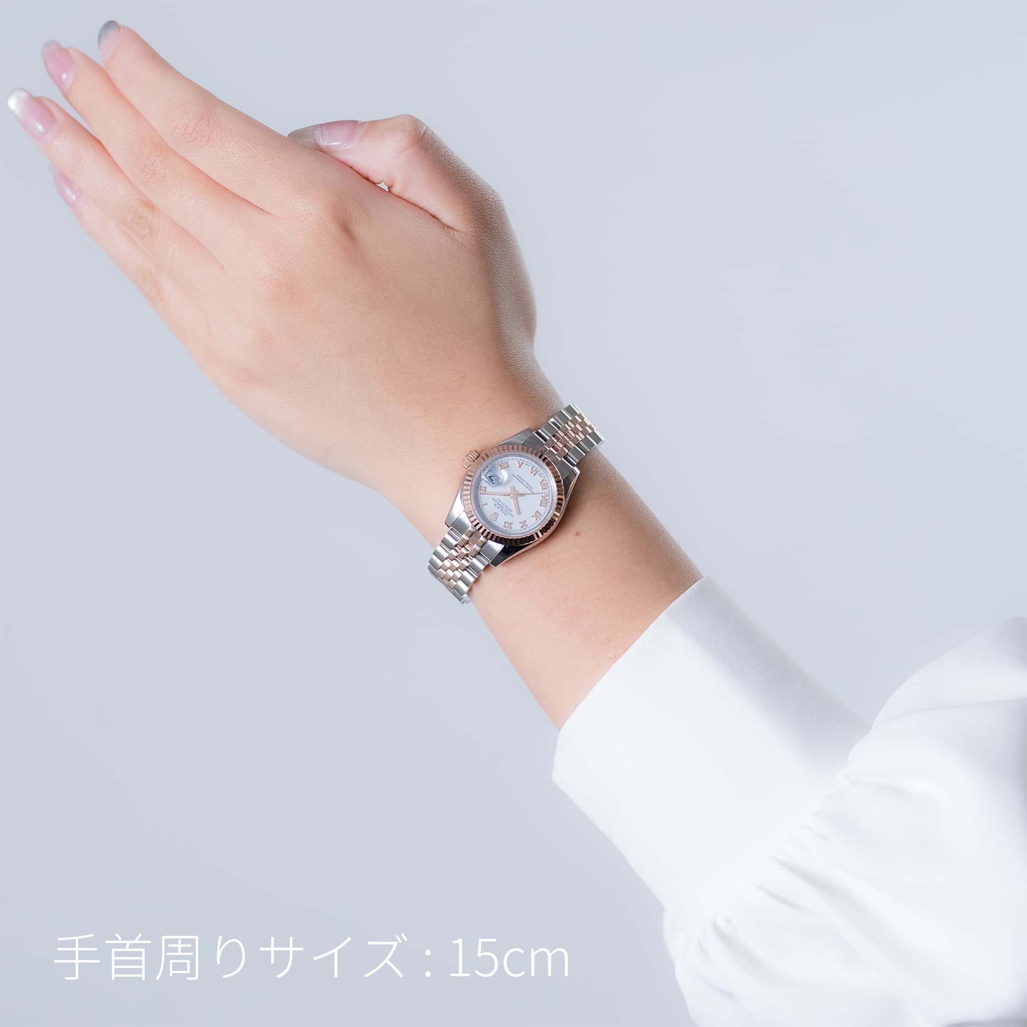 中古)ROLEX ロレックス デイトジャスト 179171 ホワイト ローマ（商品