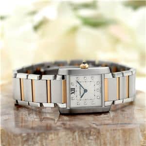 CARTIER カルティエ タンク フランセーズ ＭM 11Pダイヤ WE110005 メイン