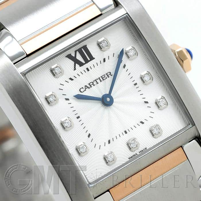 新品)CARTIER カルティエ タンク フランセーズ MM 11Pダイヤ WE110005