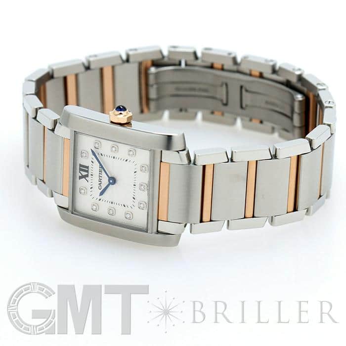 新品)CARTIER カルティエ タンク フランセーズ MM 11Pダイヤ WE110005