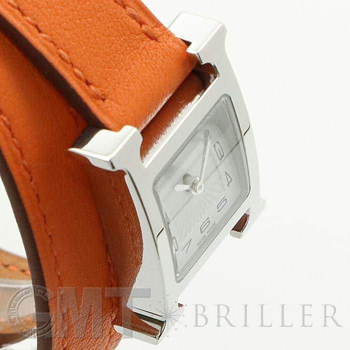 新品)HERMES エルメス Hウォッチ ミニ ドゥブルドゥール HH1.110.131