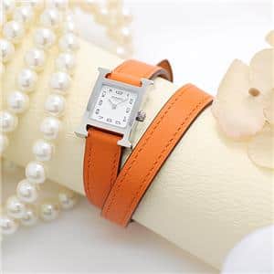 新品)HERMES エルメス Hウォッチ ミニ ドゥブルドゥール HH1.110.131