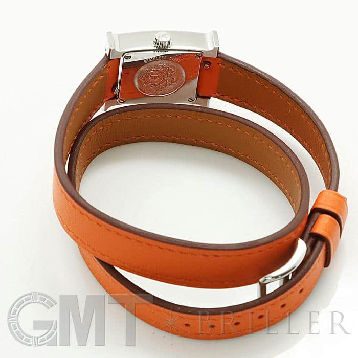 新品)HERMES エルメス Hウォッチ ミニ ドゥブルドゥール HH1.110.131