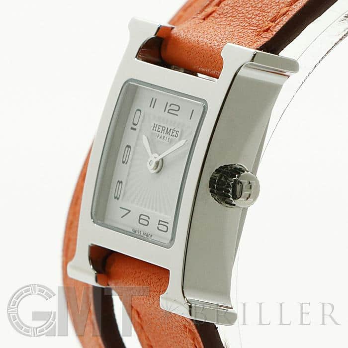 新品)HERMES エルメス Hウォッチ ミニ ドゥブルドゥール HH1.110.131