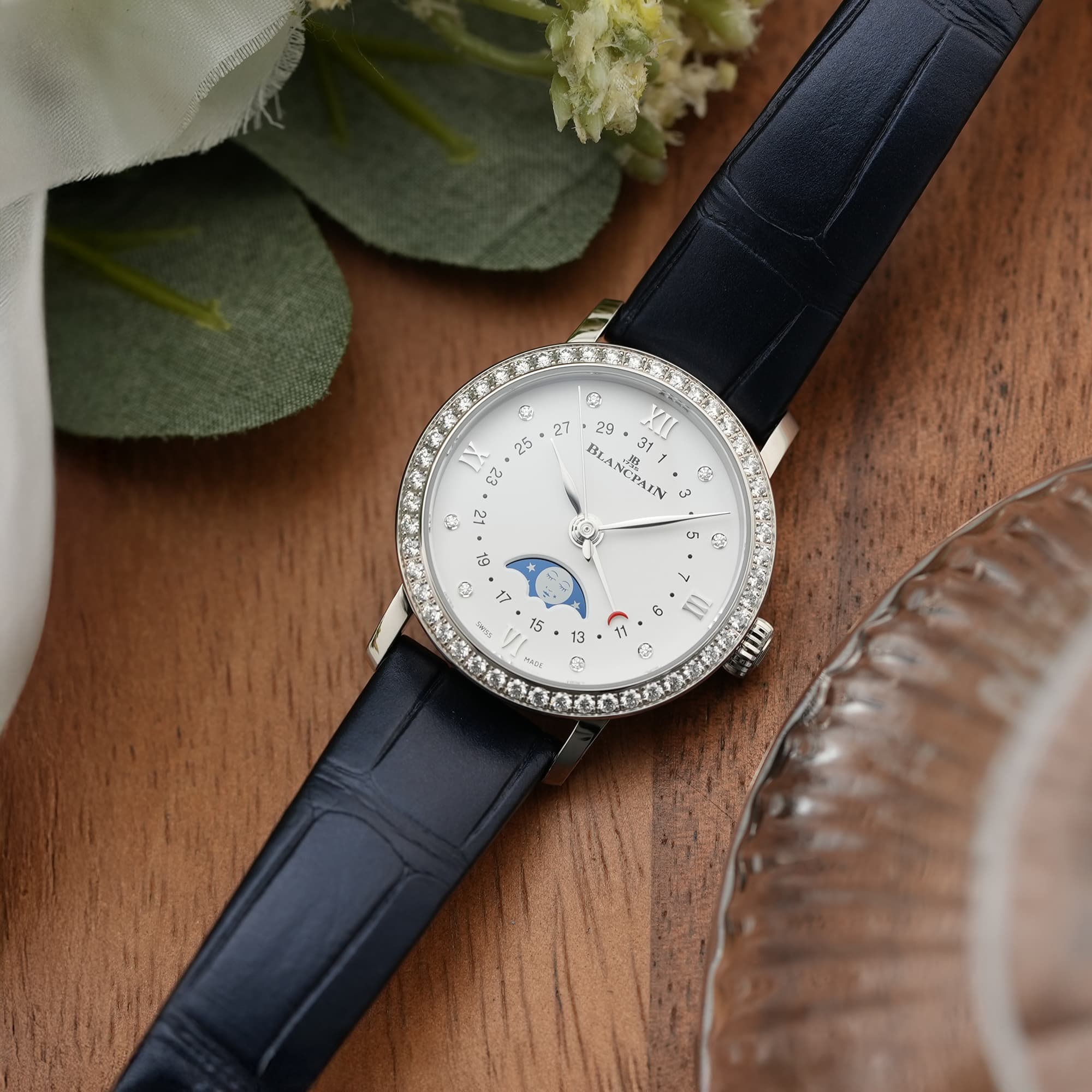 新品)BLANCPAIN ブランパン ヴィルレ デイト ムーンフェイズ 6106-4628