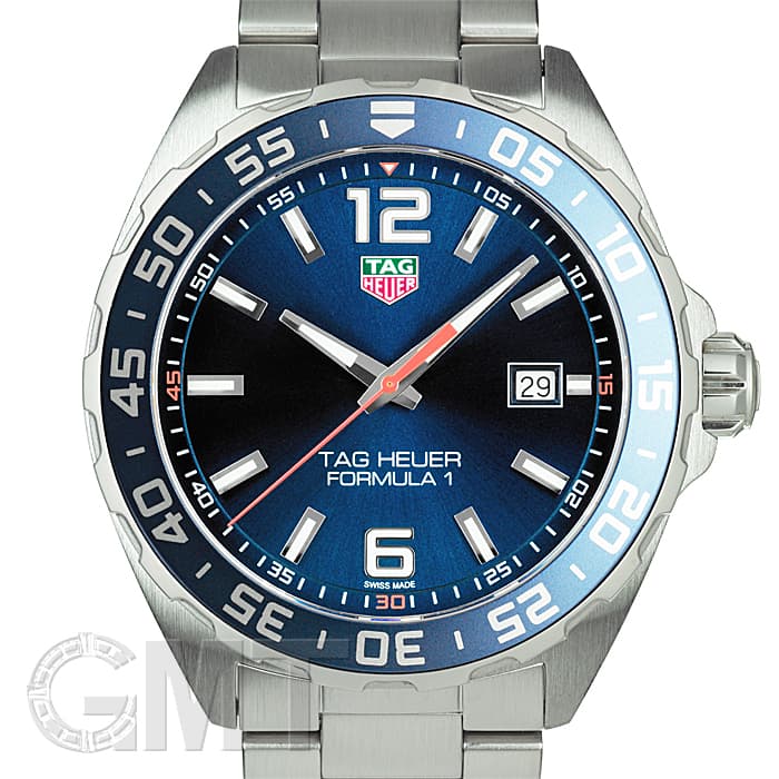 中古)TAG HEUER タグ・ホイヤー F1 43mm クォーツ ブルー WAZ1010