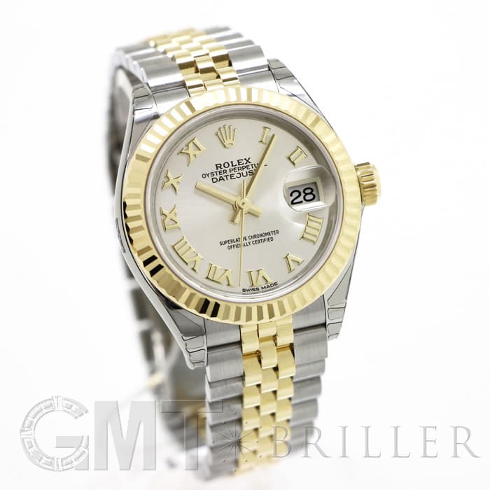 高い素材 ロレックス 新品)ROLEX デイトジャスト シルバー 279173 28 ダーツ