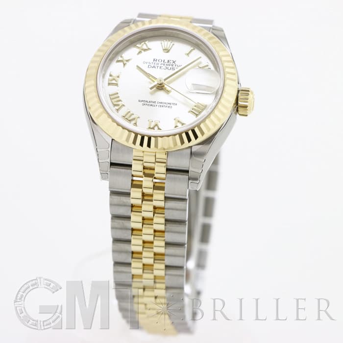 新品)ROLEX ロレックス デイトジャスト 28 279173 シルバーローマン